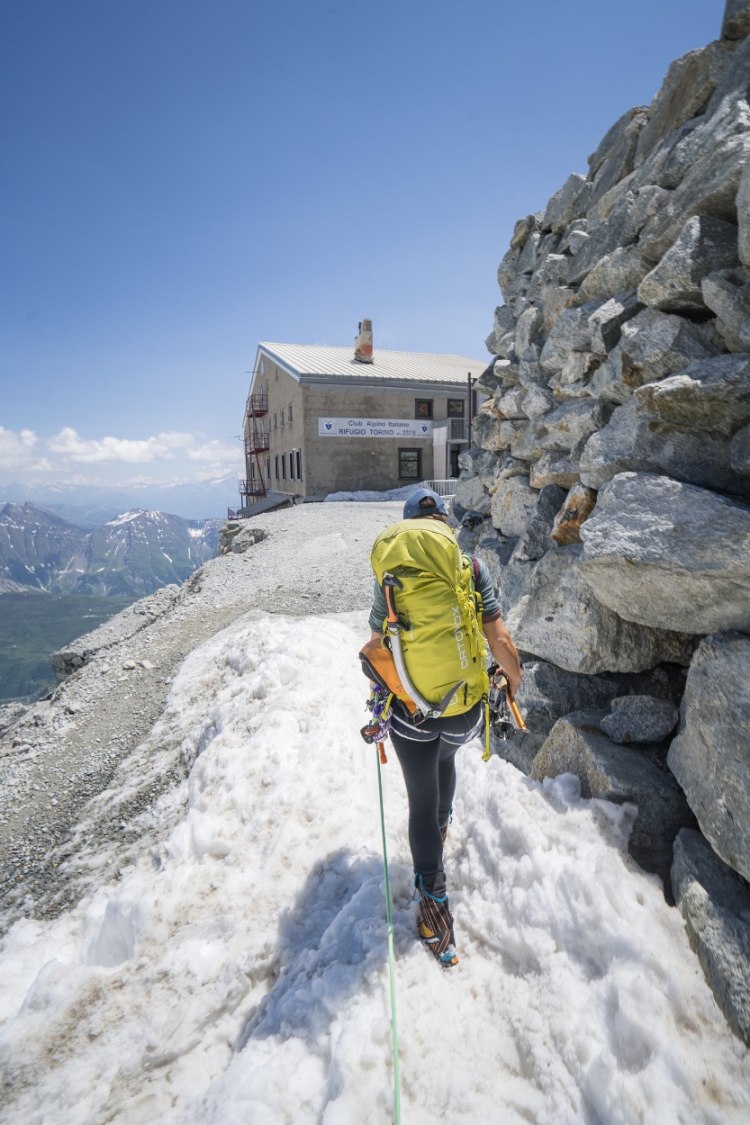 Wieder zurück beim Rifugio Torino