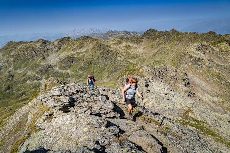 Spektakuläre Aussichten und einsame Wanderwege gibt es in der Kreuzeckgruppe