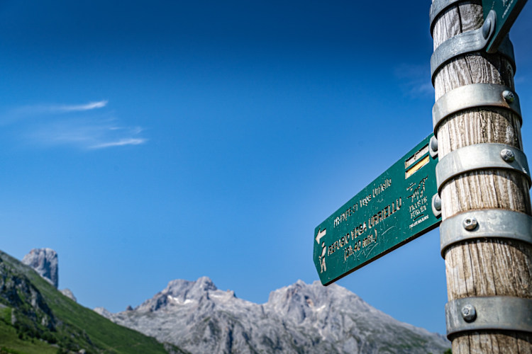 Die Hauptwanderwege in den Picos de Europa sind gut ausgeschildert