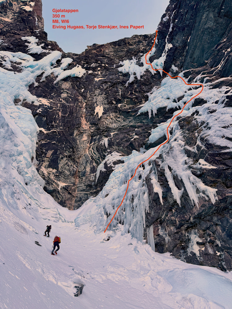 <p>Topo der Tour Gjølatappen.</p>