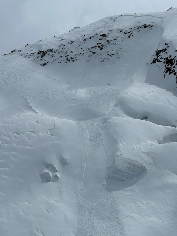 <p>Lawinenabgang an der Hohen Fürleg</p>