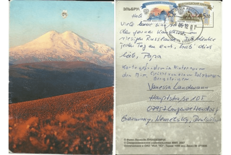 <p>From Russia with love: Postkarte vom Elbrus.</p>