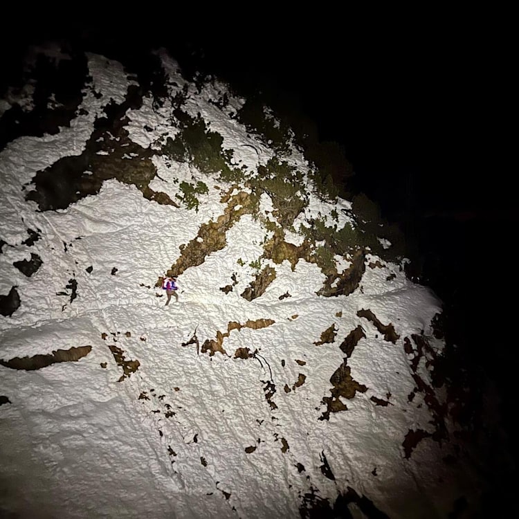 <p>Verschneite Wege und Lawinengefahr: Rettungseinsatz am Herzogstand.</p>