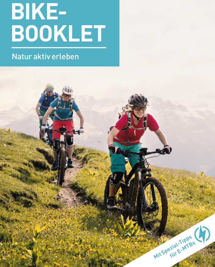 <p>Bietet auf 36 Seiten alles zum Thema Mountainbiken: Das neue Bike-Booklet</p>