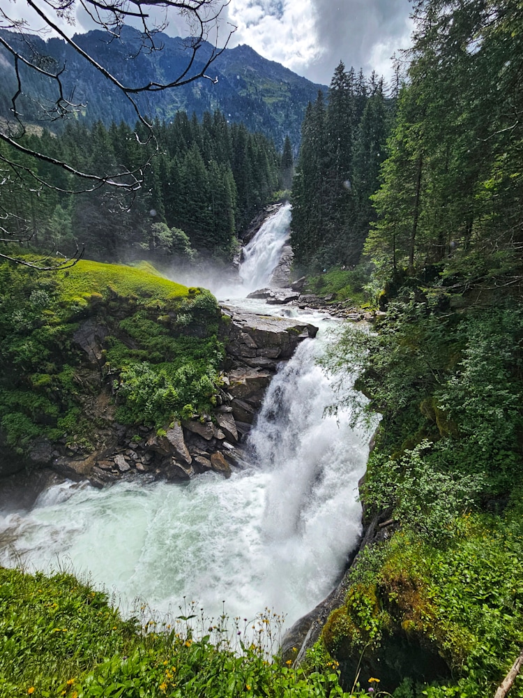 <p>Spektakulär: die Krimmler Wasserfälle. </p>
