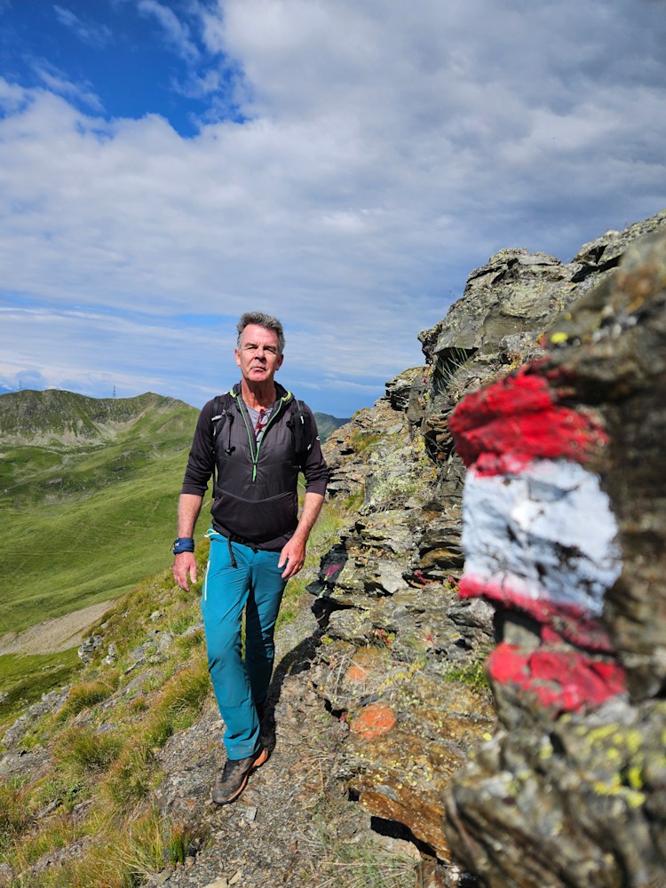 <p>Unterwegs auf dem "Hohe Tauern Panorama Trail".</p>