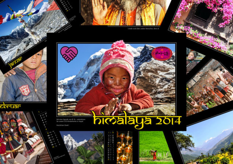 <p>Eine gute Sache: Der Himalaya-Kalender 2014.</p>