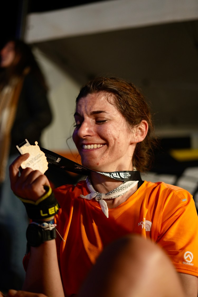 <p>Stolz wie Bolle: Ersten 100er gefinisht!</p>