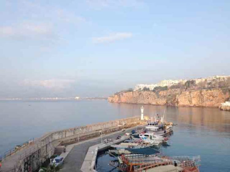 Der Alte Hafen von Antalya.