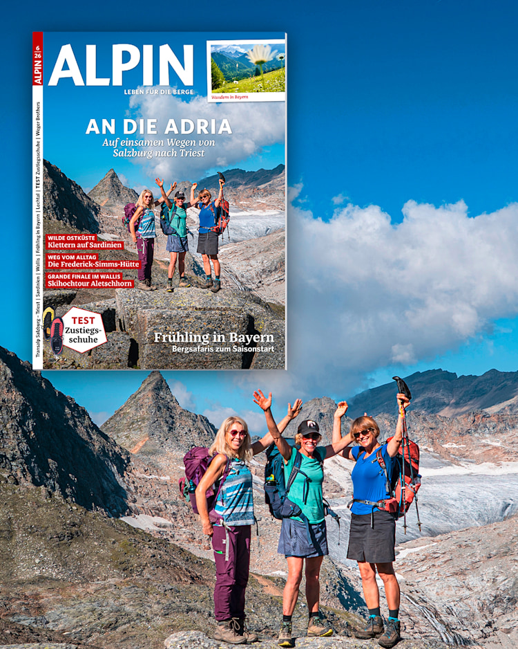 <p>ALPIN 06/26: Transalp von Salzburg nach Triest</p>