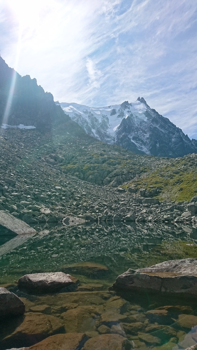 <p>Wunderbar: Die Strecke führt durch eine der schönsten Bergregionen der Alpen.</p>