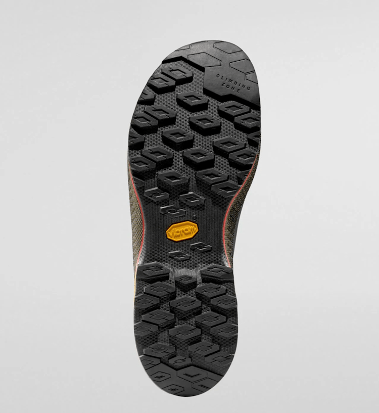<p>Der TX 4 Evo St hat eine Vibram Megagrip Sohle.&nbsp;</p>