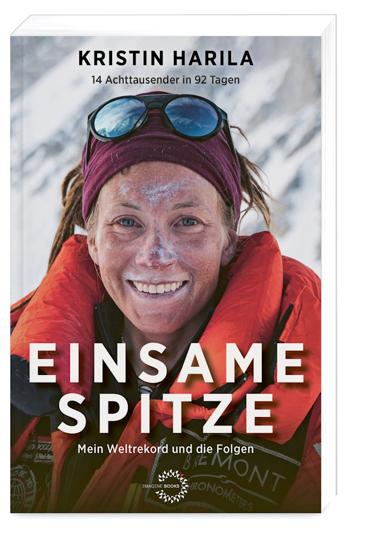 <p>Einsame Spitze, das neue Buch von Kristin Harila</p>