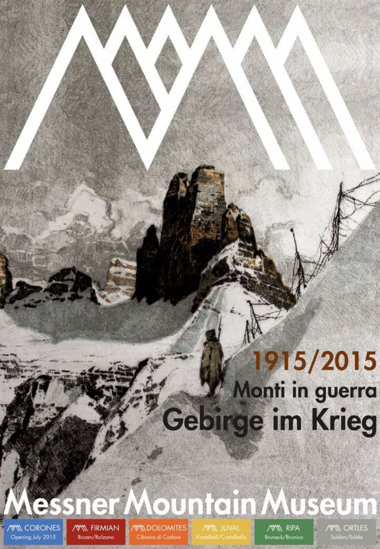 Die neue Sonderausstellung im Messner Mountain Museum Firmian: "Gebirge im Krieg".