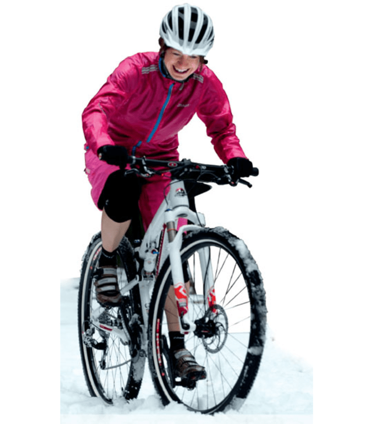 Eiskalte Leidenschaft: Biken im Winter.