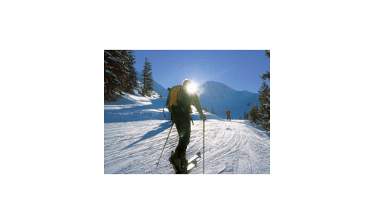 Konfliktträchtig: Skitourengehen auf Pisten.