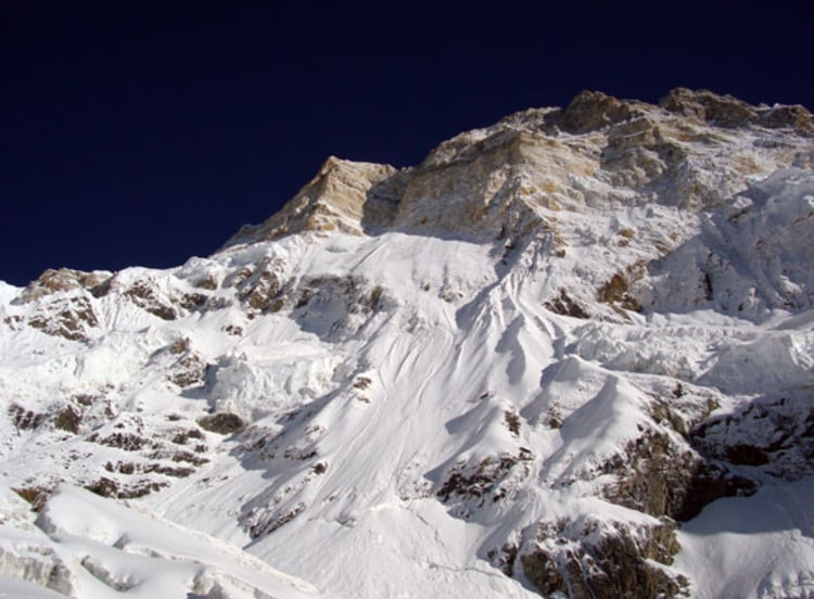 Aktuelles Ziel: Die Südwand der Annapurna (Foto: uelisteck.ch)