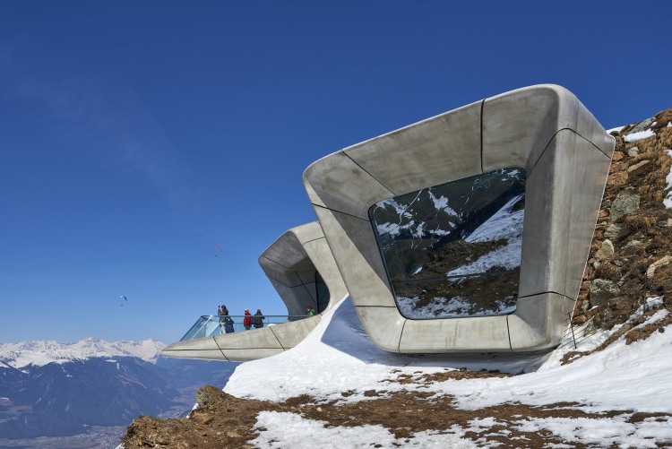 <p>Auf über 2000 Meter gelegen: Das Messner Mountain Museum.</p>