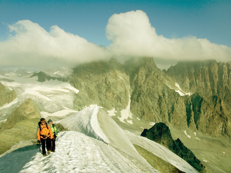 Die letzten Meter zum Mont Brûlé.