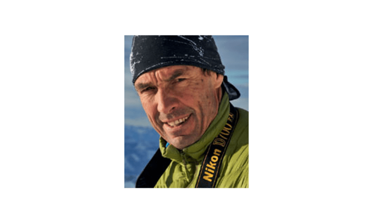 Der Schweizer Bergsteiger und Fotograf Robert Bösch.