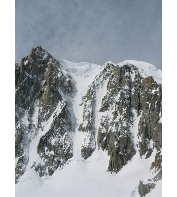 Im Mont-Blanc-Massiv kamen vier italienische Bergsteiger ums Leben. Bild: dpa.