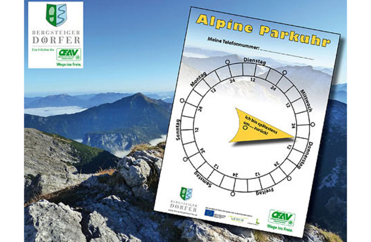 Geniale Idee: Die "Alpine Parkuhr" (Foto: Bergsteigerdoerfer.at