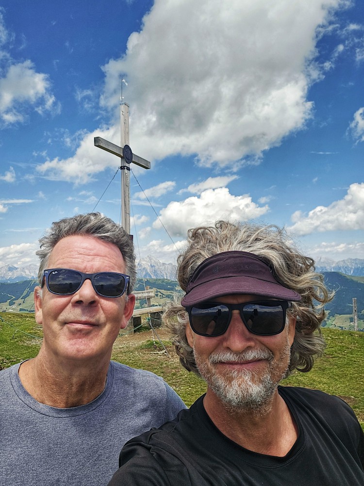 <p>Interviewter und Interviewer: Robert (li.) und Holger Rupprecht.</p>