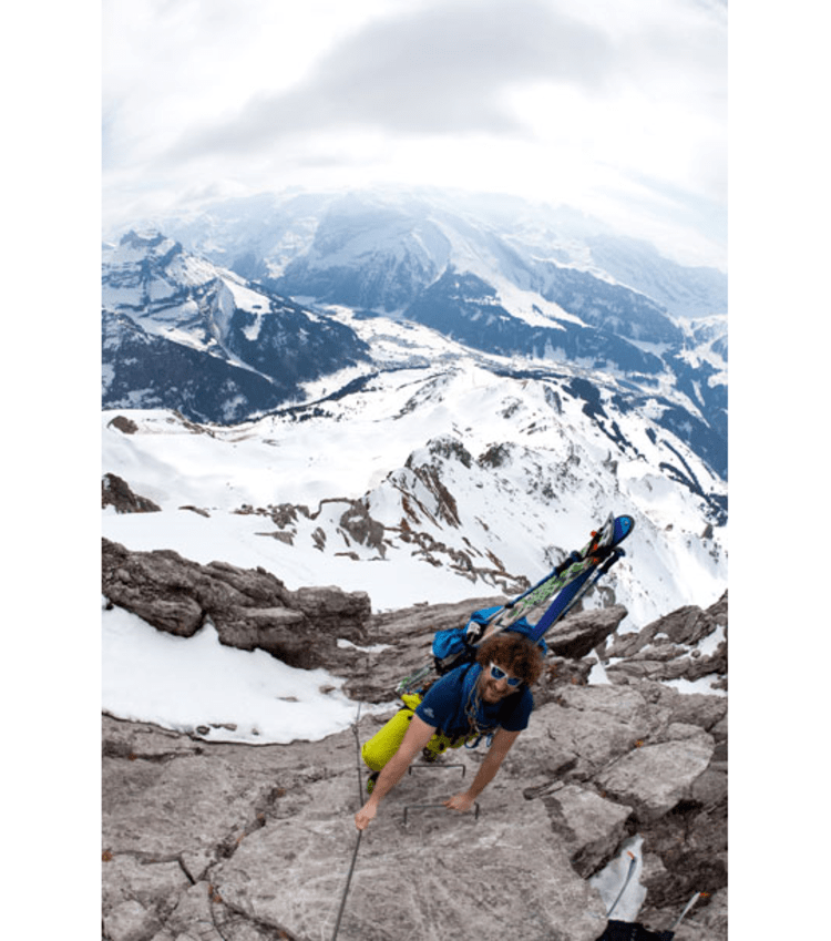 <p>Auch im Winter machbar: der Klettersteig auf den Rigidalstock - (hoch)alpine Erfahrung vorausgesetzt!</p>