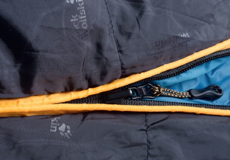 Ein guter Klemmschutz am Reißverschluss verhindert das Verhaken des Zippers beim Öffnen und Schließen.