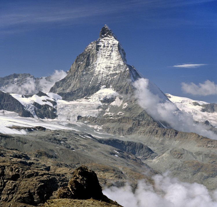 <p>Matterhorn mit dem Hörnligrat</p>