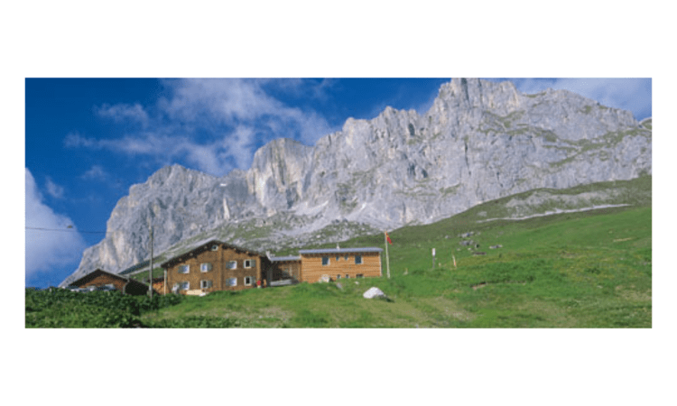 Unsere Hütte des Monats: Das Berghaus Sulzfluh.