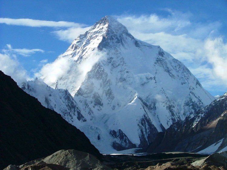 Drama am Drama am K2: Elf Bergsteiger sind tödlich verunglückt. Bild: dpa.