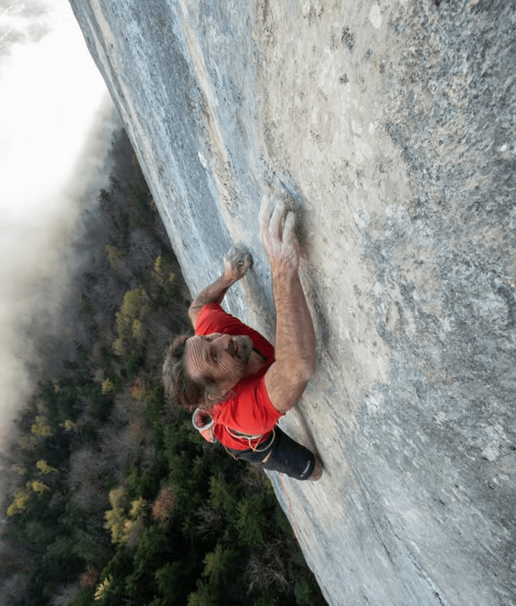 <p>Alex Huber in "Mythos".</p>