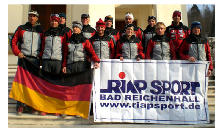 Erfolgreich: Das Deutsche Team bei der Europameisterschaft im Skibergsteigen.