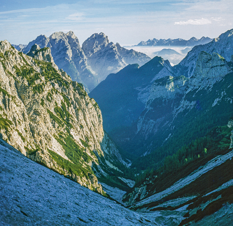 <p>Auf dem Dolomiten-Höhenweg 6 durch die Karnischen Alpen.</p>