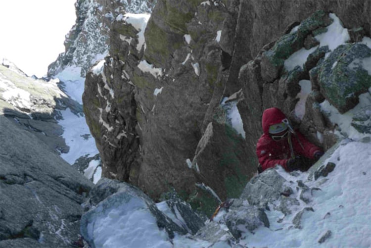 In Eis und Fels: Die Teilnehmerinnen des Sichtungscamp müssen zeigen, was sie drauf haben (Foto: DAV).