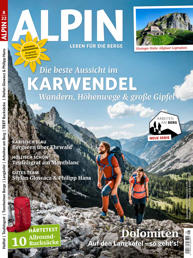 <p>ALPIN 08/22: Die beste Aussicht im Karwendel</p>