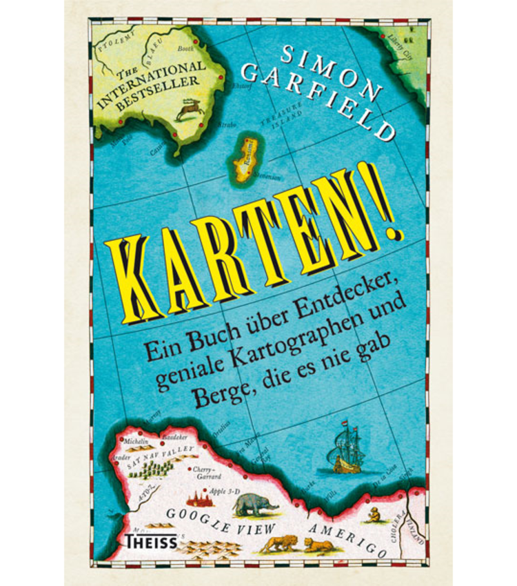 ALPIN Buch des Monats: Simon Garfield - Karten!