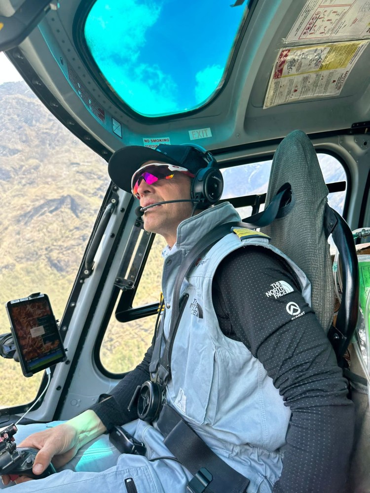 <p>Plant auch Helikopter-Rettungen in Patagonien: Simone Moro.</p>