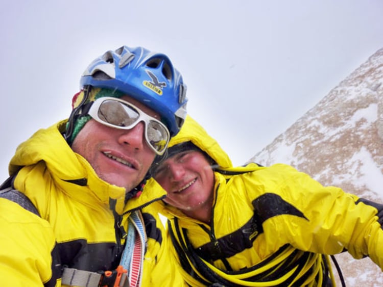 In der Chronik: Roger Schäli und Simon Gietl in Patagonien.