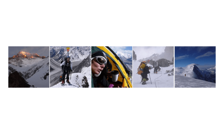 Zur Fotogalerie Kaltenbrunner und Dujmovits am K2 klicken Sie auf das Bild oder auf diesen Link.