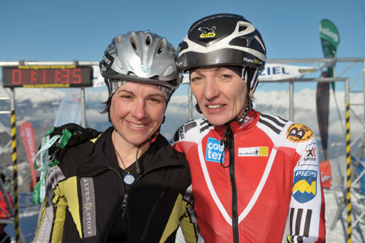 Siegerduo: Barbara Gruber (links) und Lydia Prugger (Foto: Adrian Hipp).