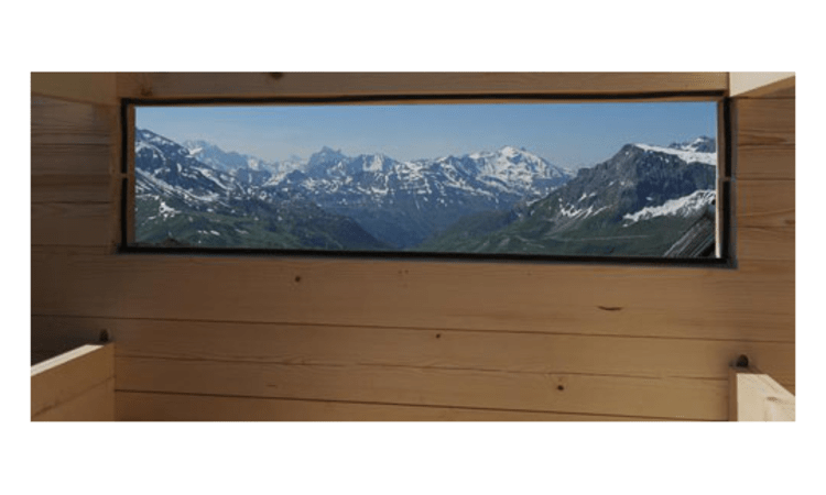 <p>Room with a view: Die Aussicht vom neuen Luxus-Domizil auf dem Stierlochkopf. </p>