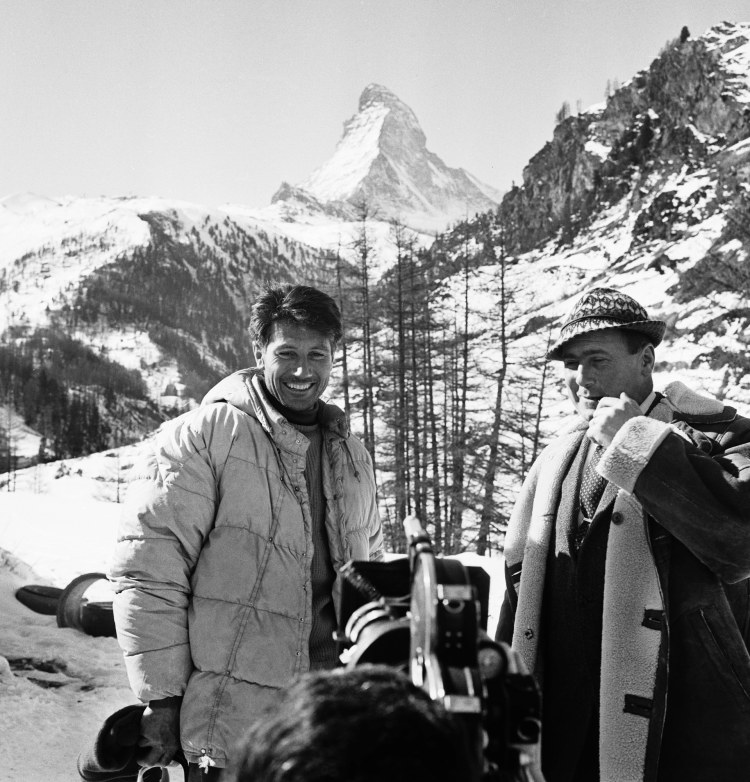 <p>Bonatti: Medienrummel nach seiner Matterhorn-Winterbesteigung.</p>