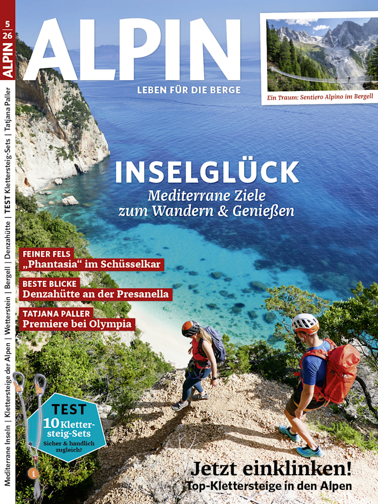 <p>ALPIN 05/26: Inselglück & die Top-Klettersteige der Alpen</p>