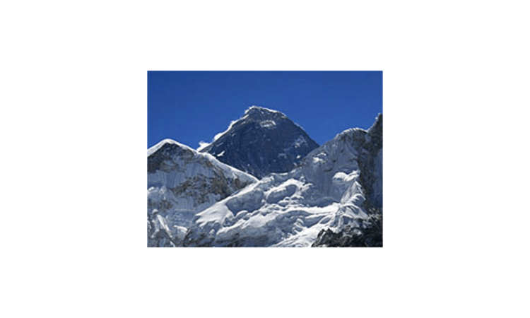Immer noch der Größte: Mount Everest.