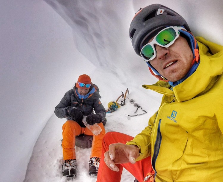 <p>Die beiden Alpinisten im Jahr 2018.</p>