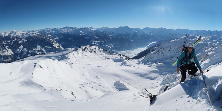 Geile Tour: Der Winterklettersteig Hochzillertal in Bildern