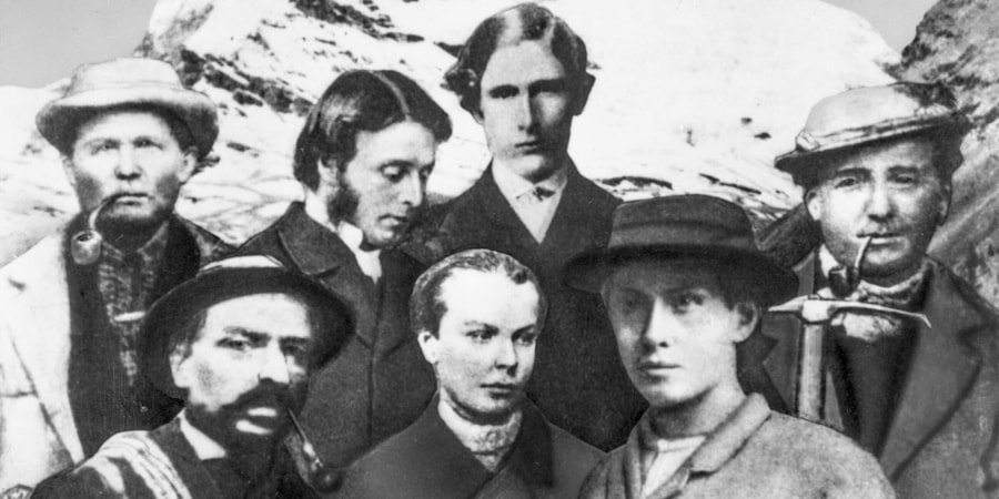 Matterhorn: Die Erstbesteigung am 14. Juli 1865 in Bildern