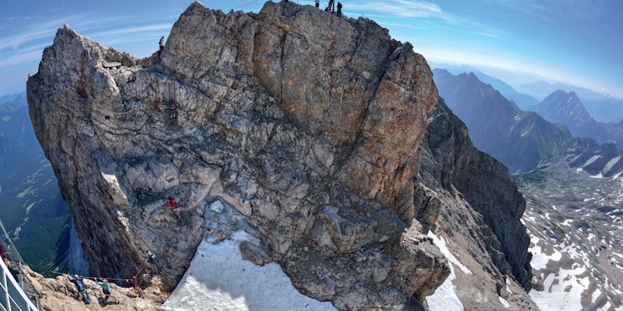 In Bildern: Vom Höllental auf die Zugspitze